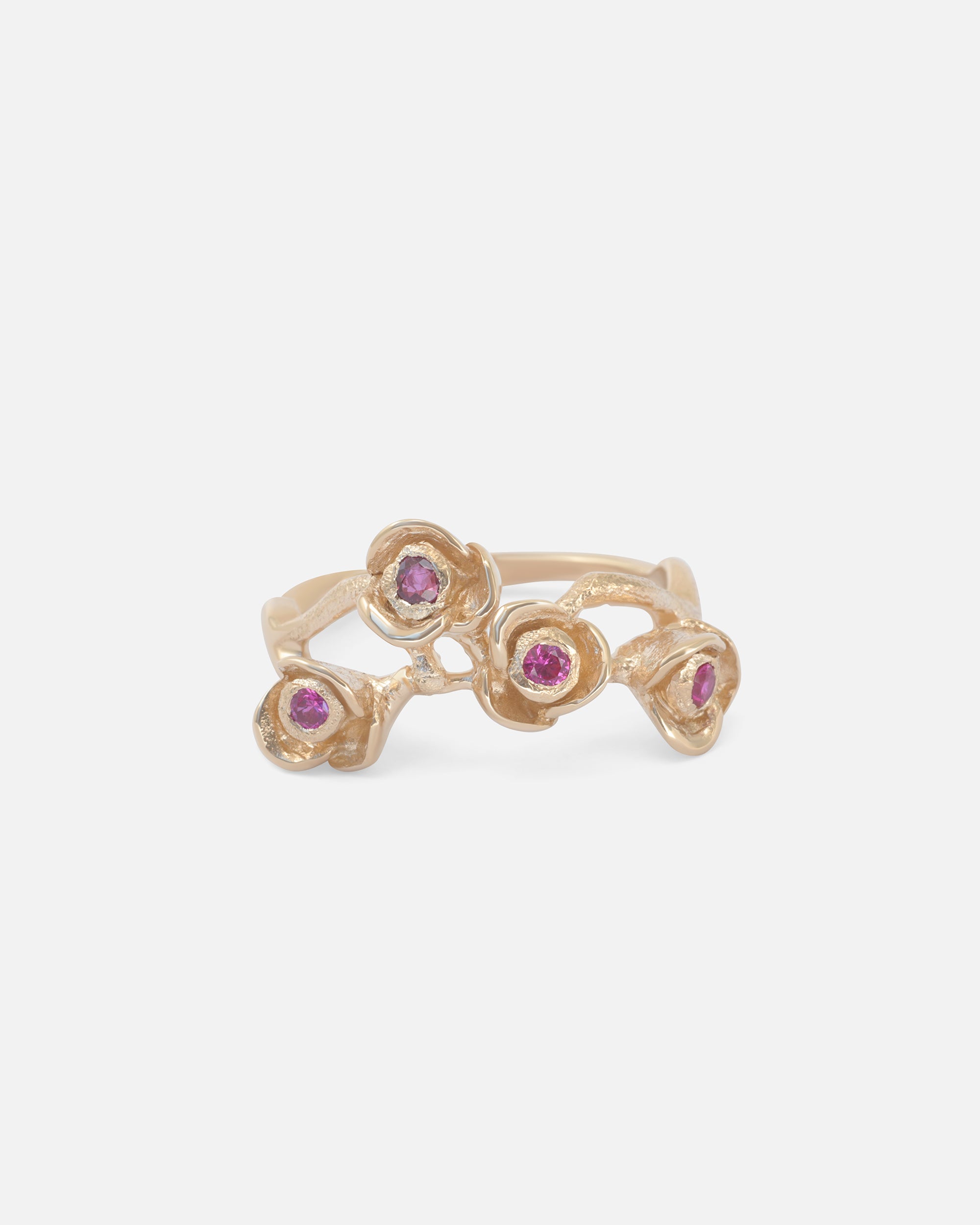 Ruby Rose Water Ring By Young Sun Song in rings Category