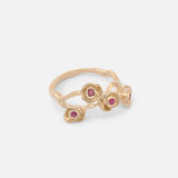 Ruby Rose Water Ring By Young Sun Song in rings Category