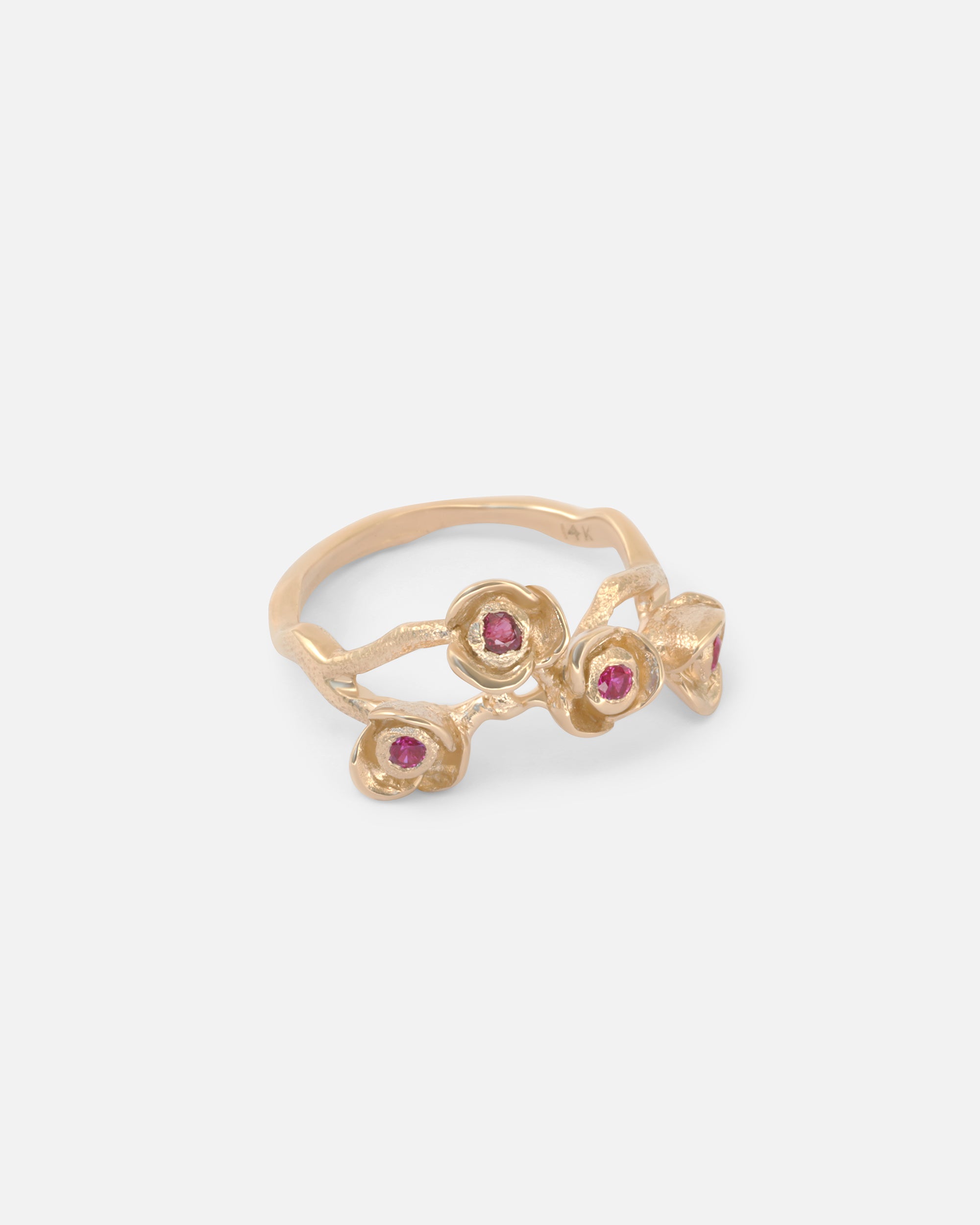 Ruby Rose Water Ring By Young Sun Song in rings Category