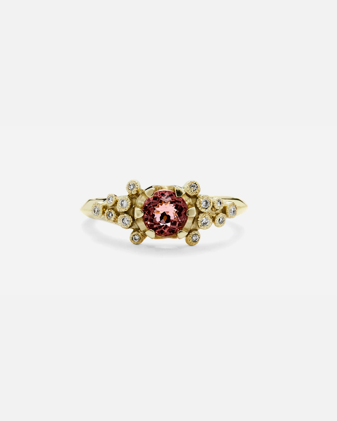 Melee E4 / Pink Tourmaline By Hiroyo in Engagement Rings Category