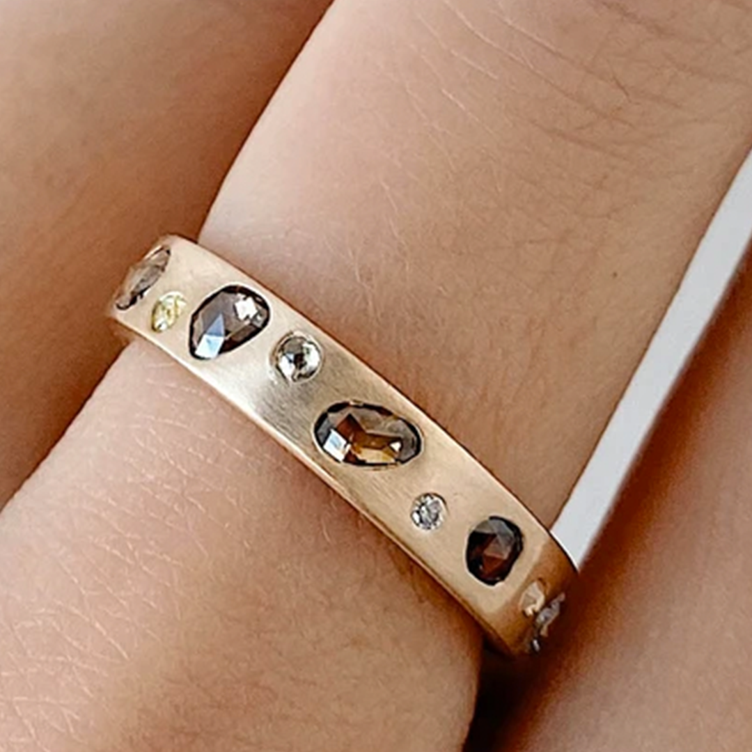 Leopard / Mixed Diamond Band By Casual Seance