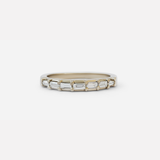 Orbit Band / XS Baguette Diamonds By Hiroyo in WEDDING Category