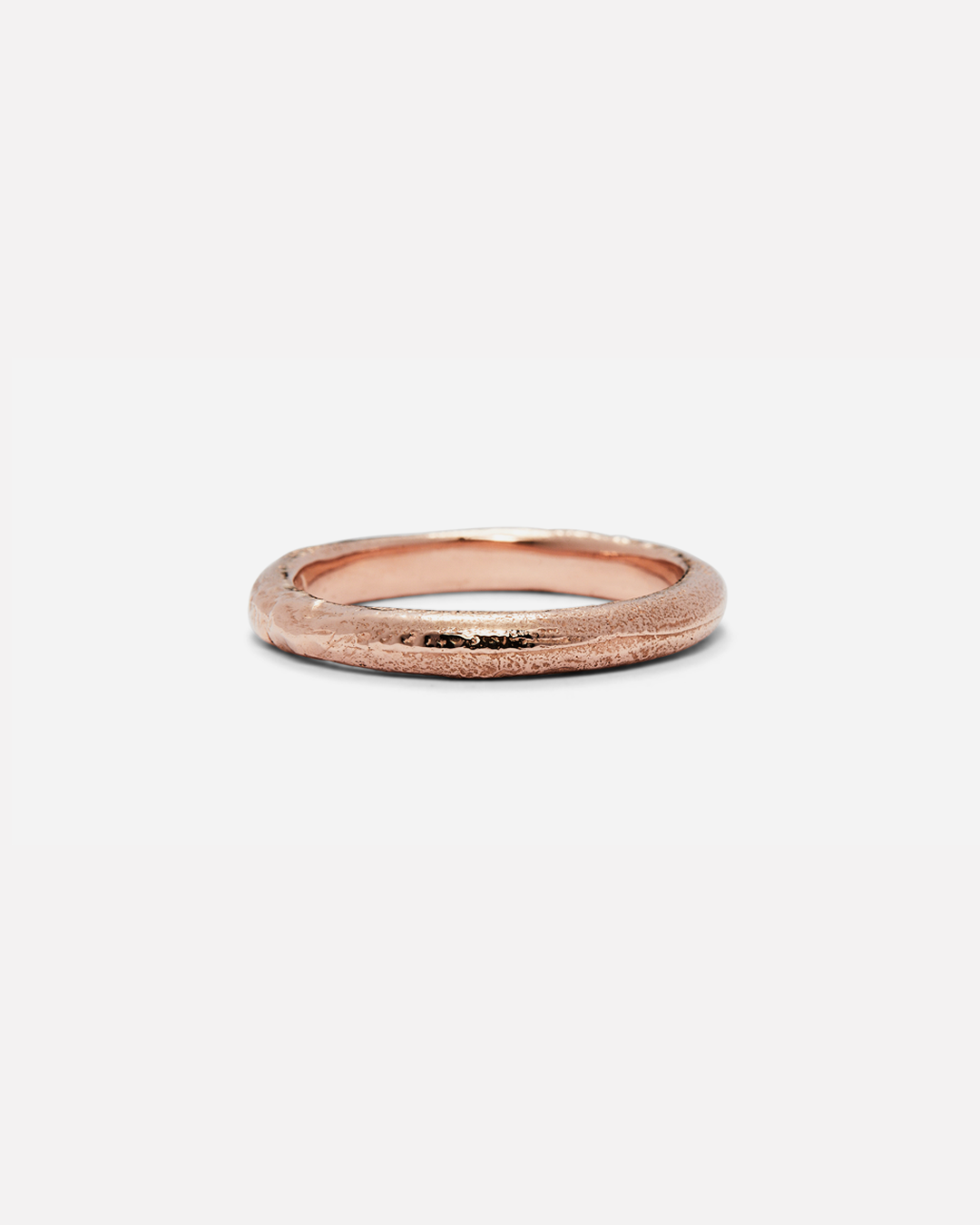 Round Band / 3.25mm Reticulated By fitzgerald jewelry in WEDDING Category