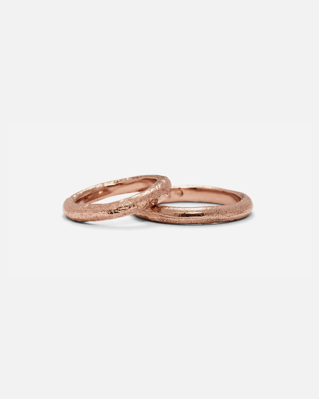 Round Band / 3.25mm Reticulated By fitzgerald jewelry in WEDDING Category