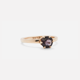 Nai Ring / Purple Sapphire By fitzgerald jewelry in ENGAGEMENT Category