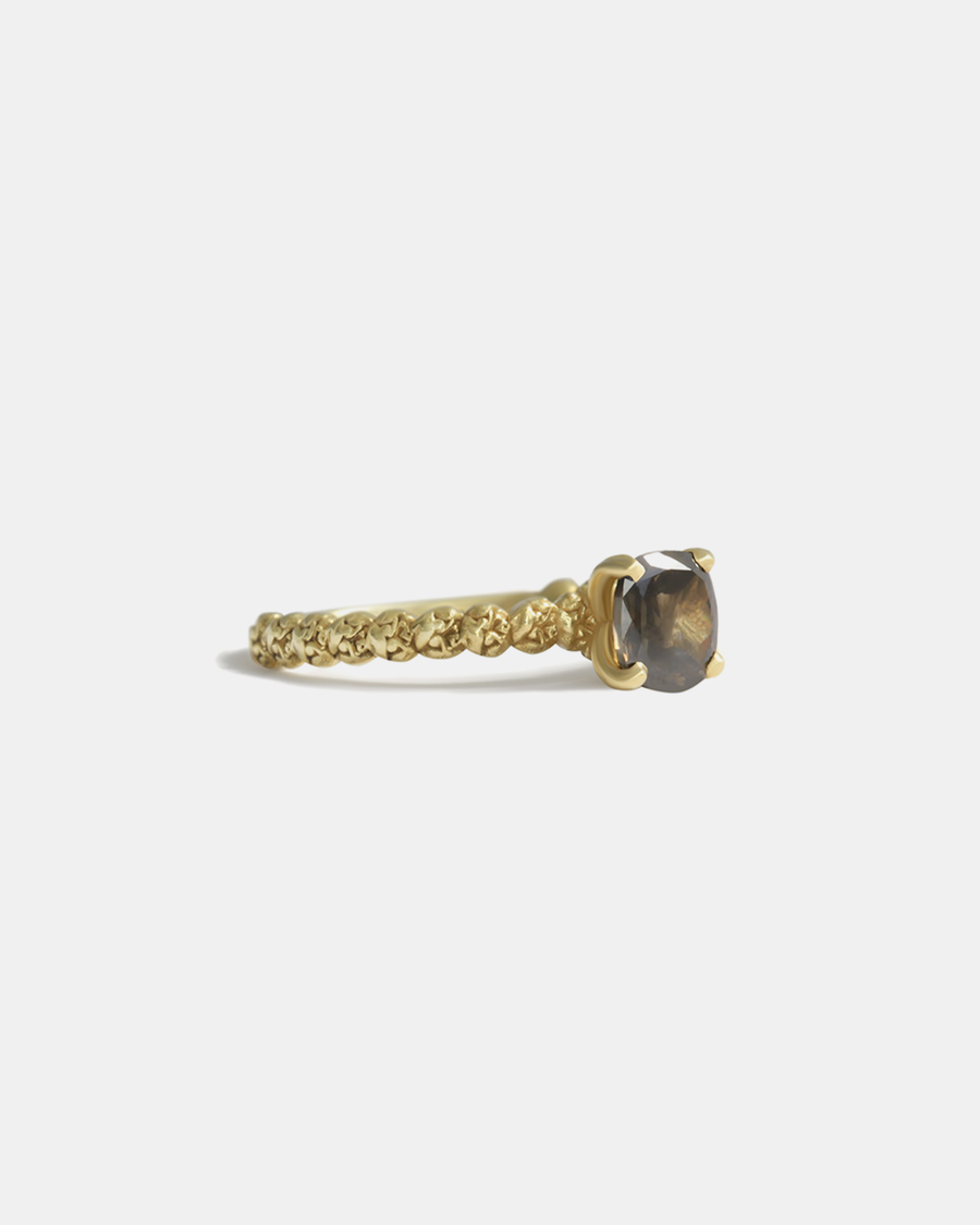 Skulls At The Rose Ball / Grey Diamond By fitzgerald jewelry in ENGAGEMENT Category