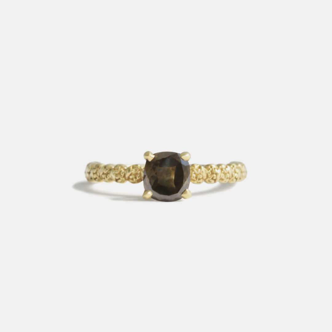 Skulls At The Rose Ball / Grey Diamond By fitzgerald jewelry in ENGAGEMENT Category