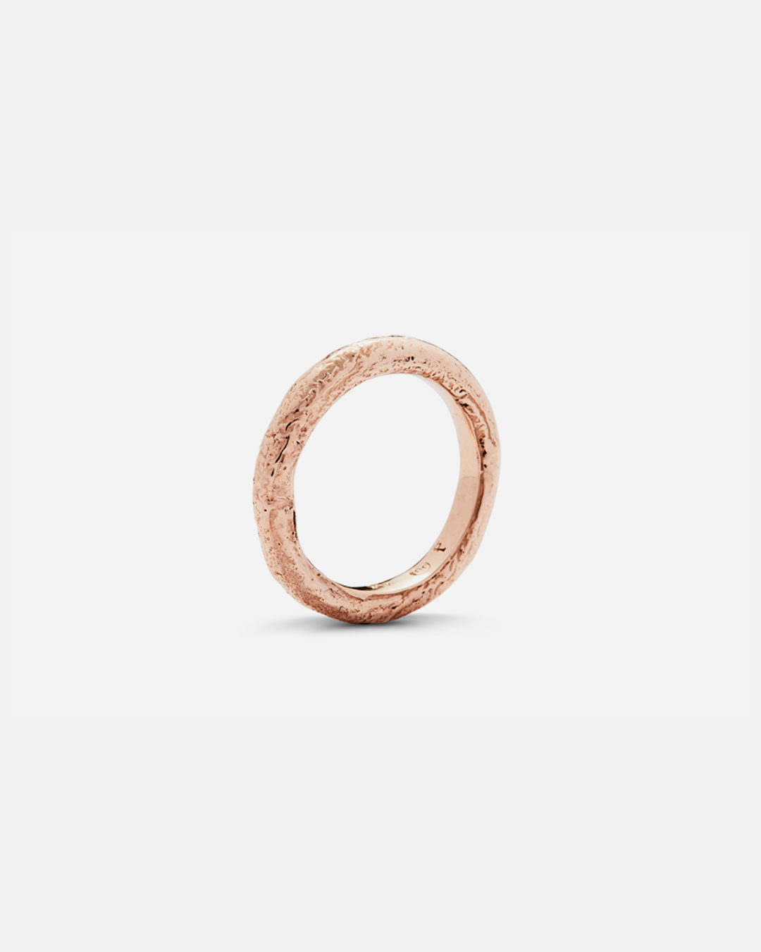 Round Band / 3.25mm Reticulated By fitzgerald jewelry in WEDDING Category