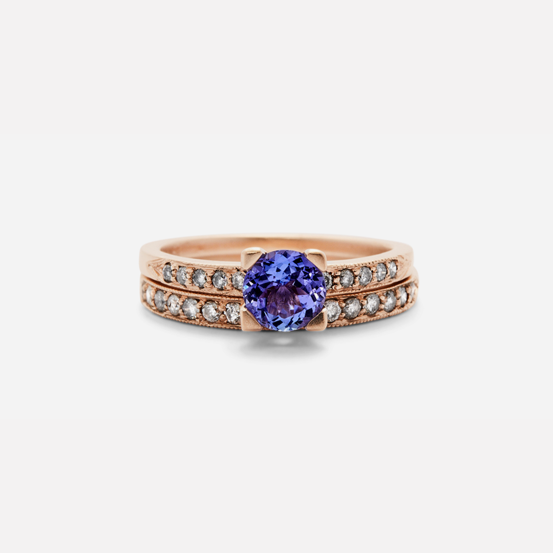 PO 20 / Tanzanite By fitzgerald jewelry in ENGAGEMENT Category