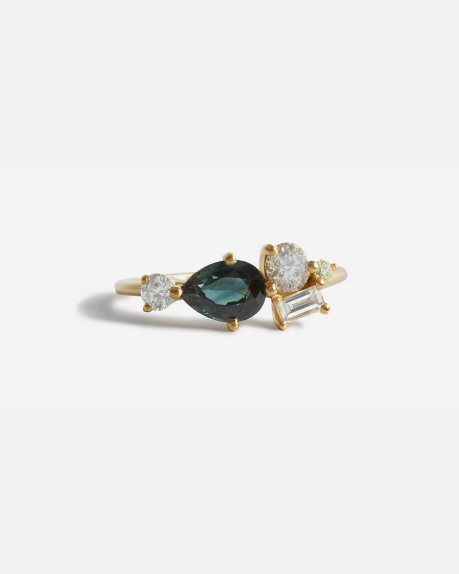 Milky Way / Montana Sapphire By fitzgerald jewelry in ENGAGEMENT Category