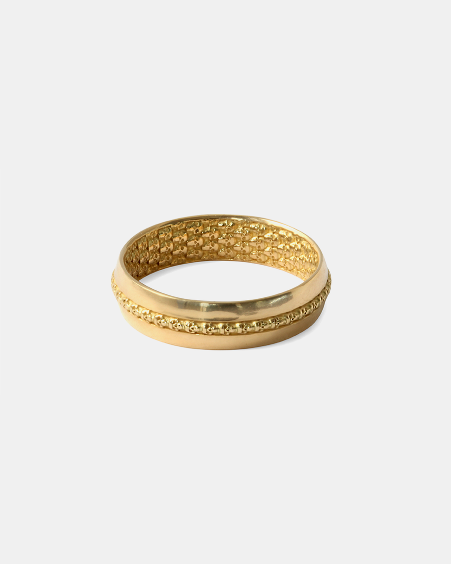 Above + Below / 5.50mm Band By fitzgerald jewelry in WEDDING Category