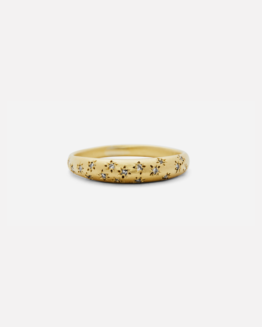 Moon Band / Star Set Diamonds By Hiroyo in WEDDING Category