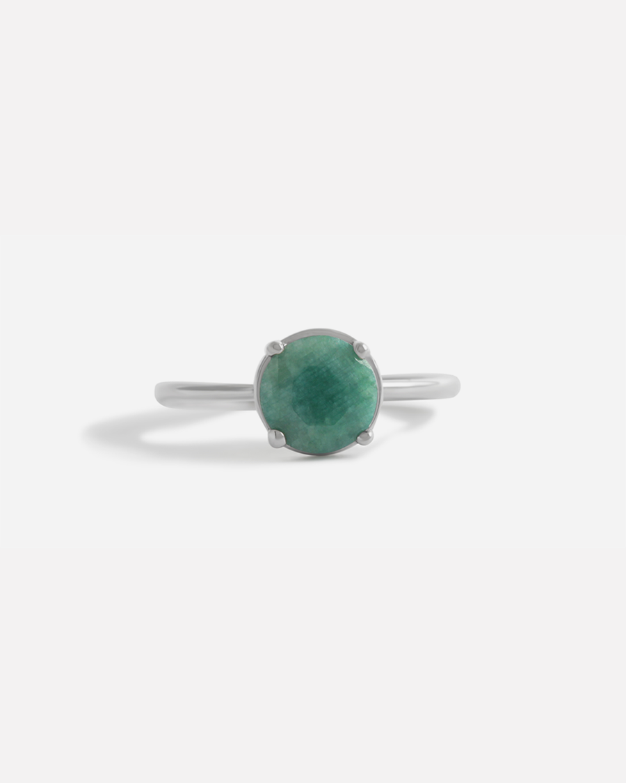 Leah / Emerald By fitzgerald jewelry in ENGAGEMENT Category