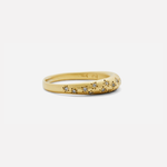 Moon Band / Star Set Diamonds By Hiroyo