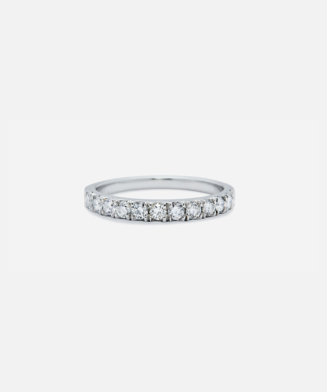 Orbit Band / Standard Pave 12 White Diamonds By Hiroyo
