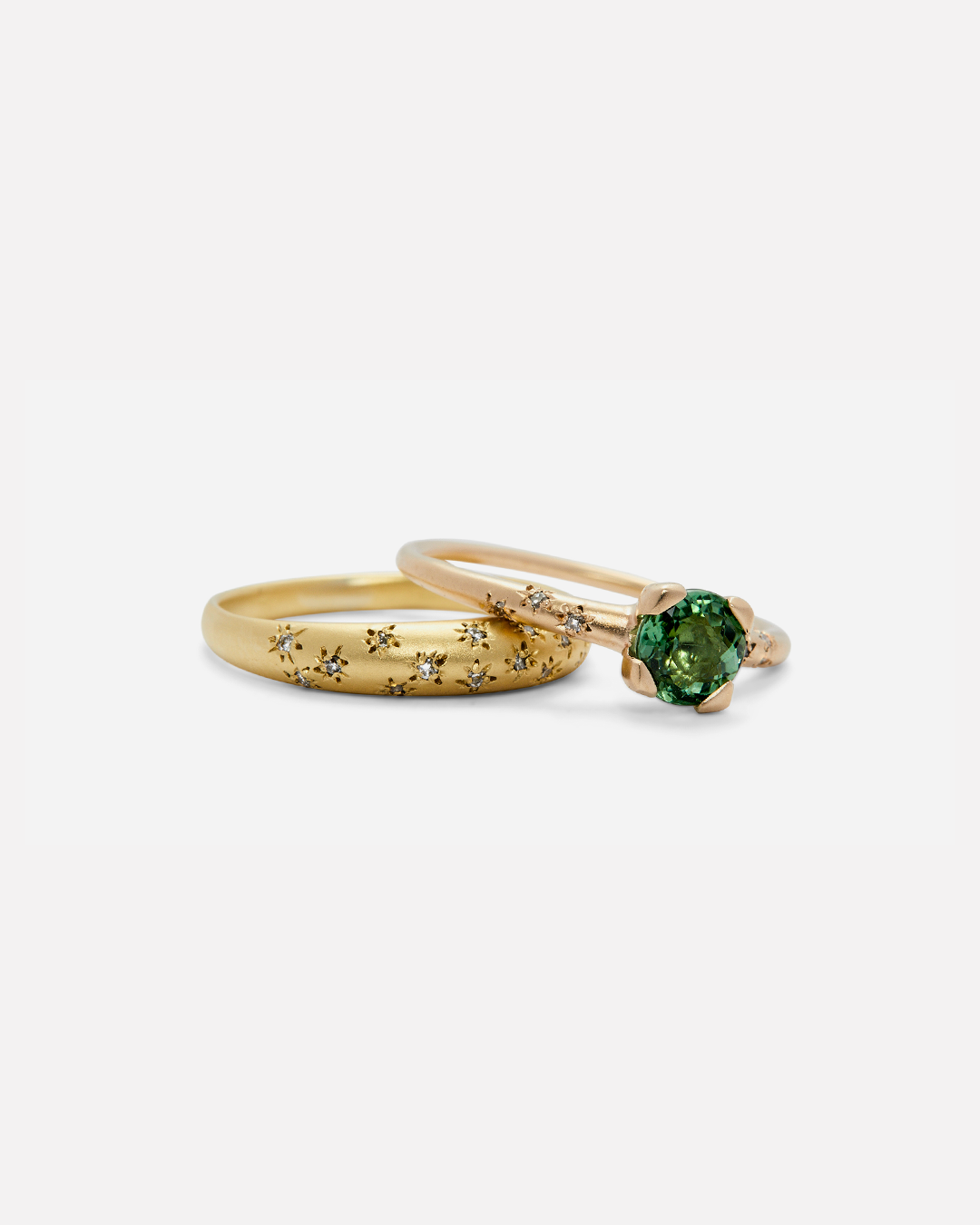 PM 2 Star / Green Tourmaline By fitzgerald jewelry