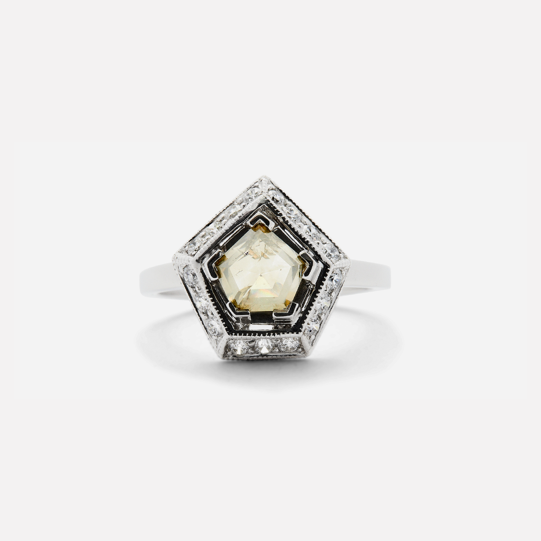 Geo Halo / 1.22ct By Hiroyo