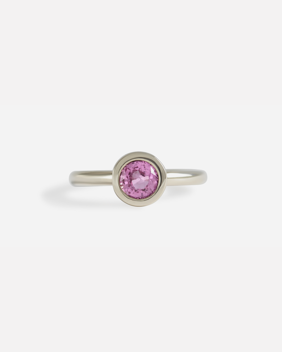Split Set / Pink Sapphire By fitzgerald jewelry in Engagement Rings Category