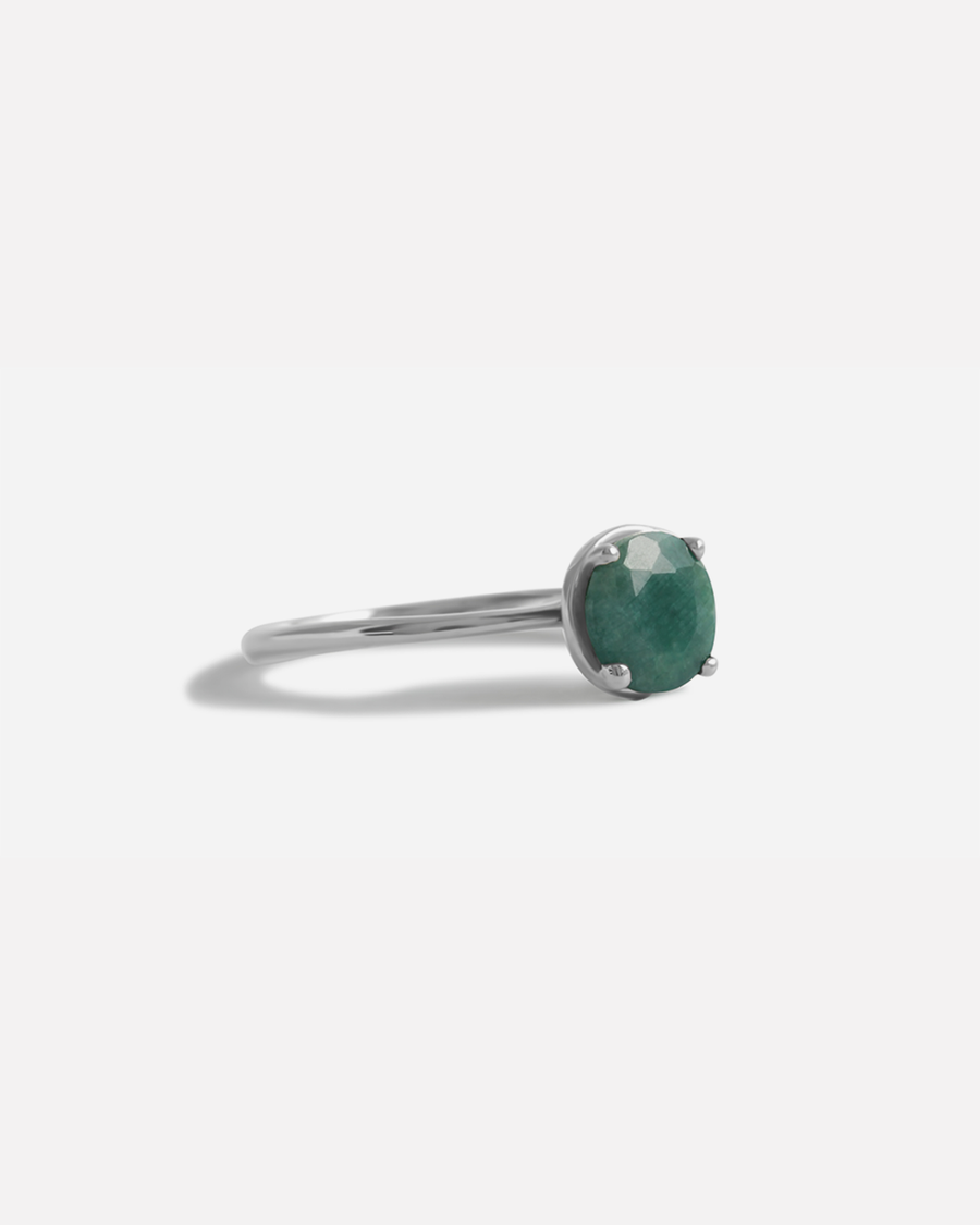 Leah / Emerald By fitzgerald jewelry in ENGAGEMENT Category
