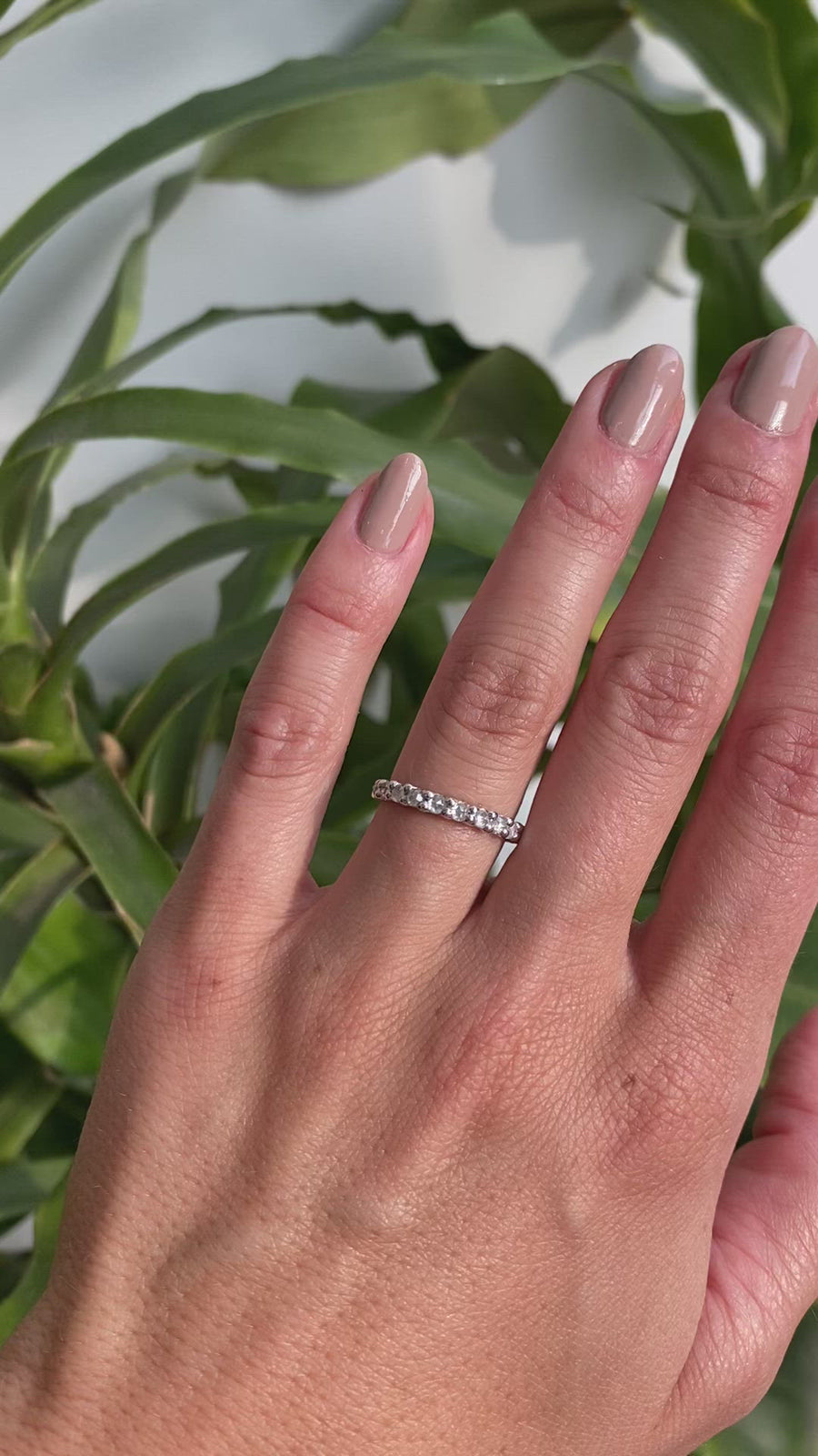 Dew / 2.3mm Rose Cut Diamond Ring