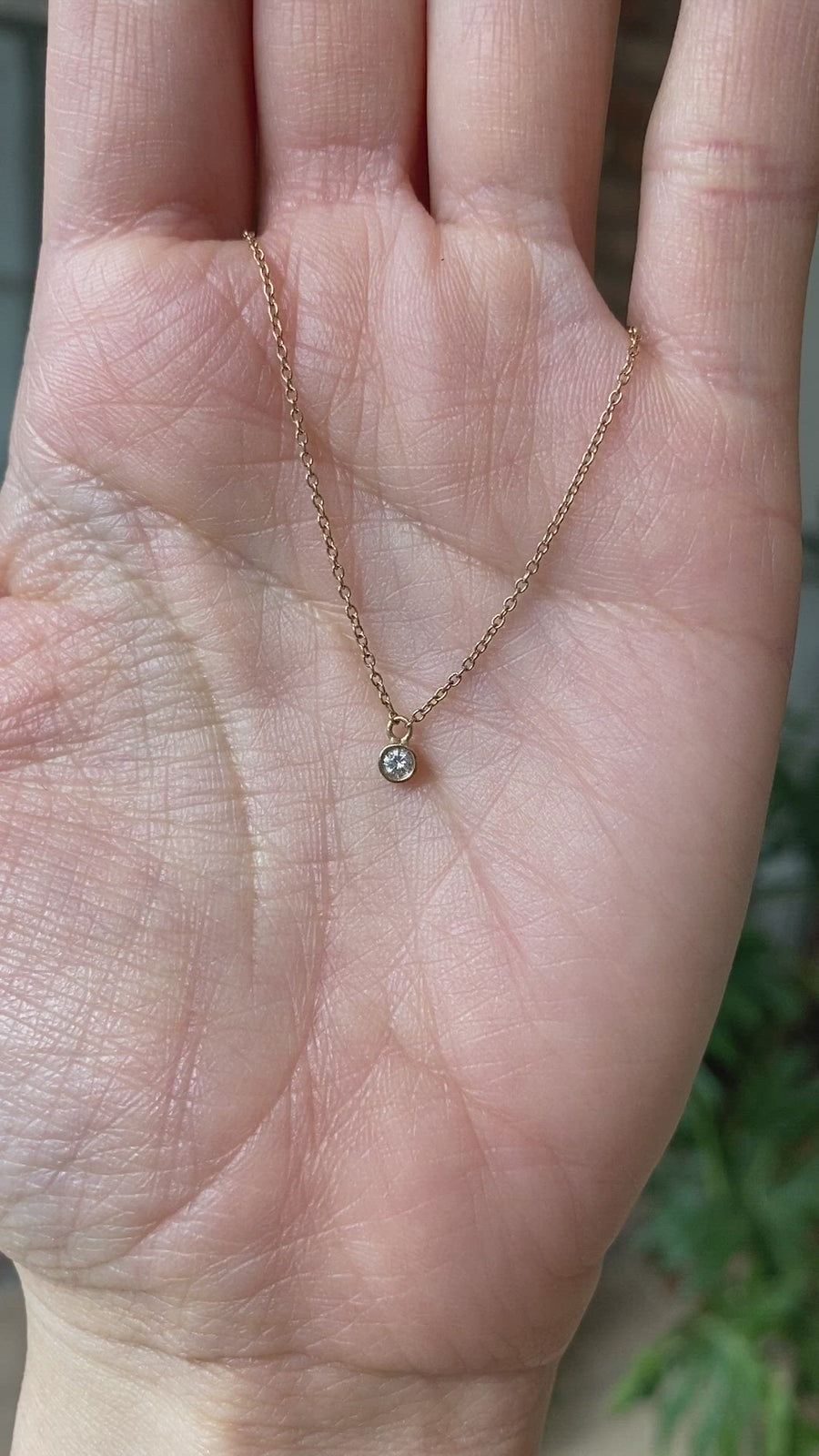 Diamond Charm / Necklace
