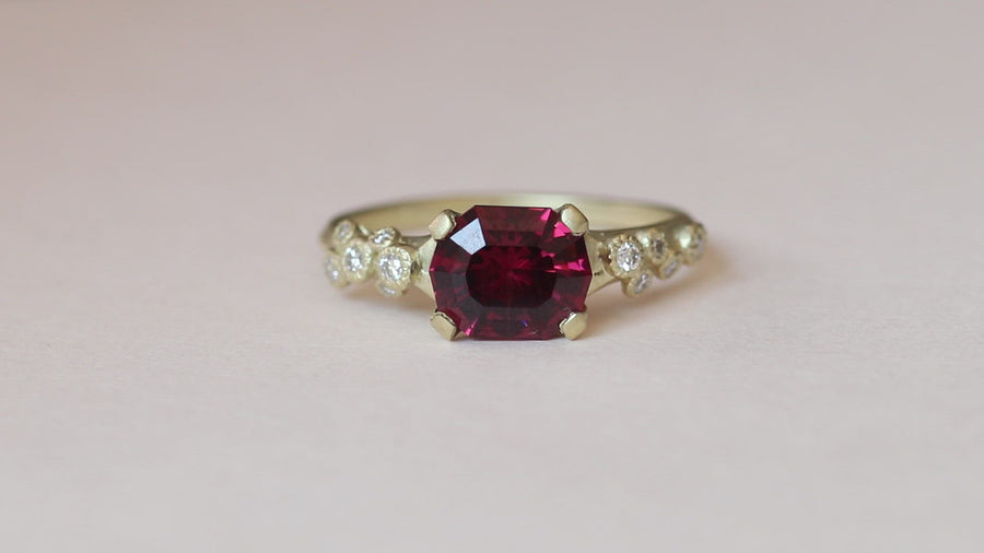 Melee E5 / Rhodolite Garnet