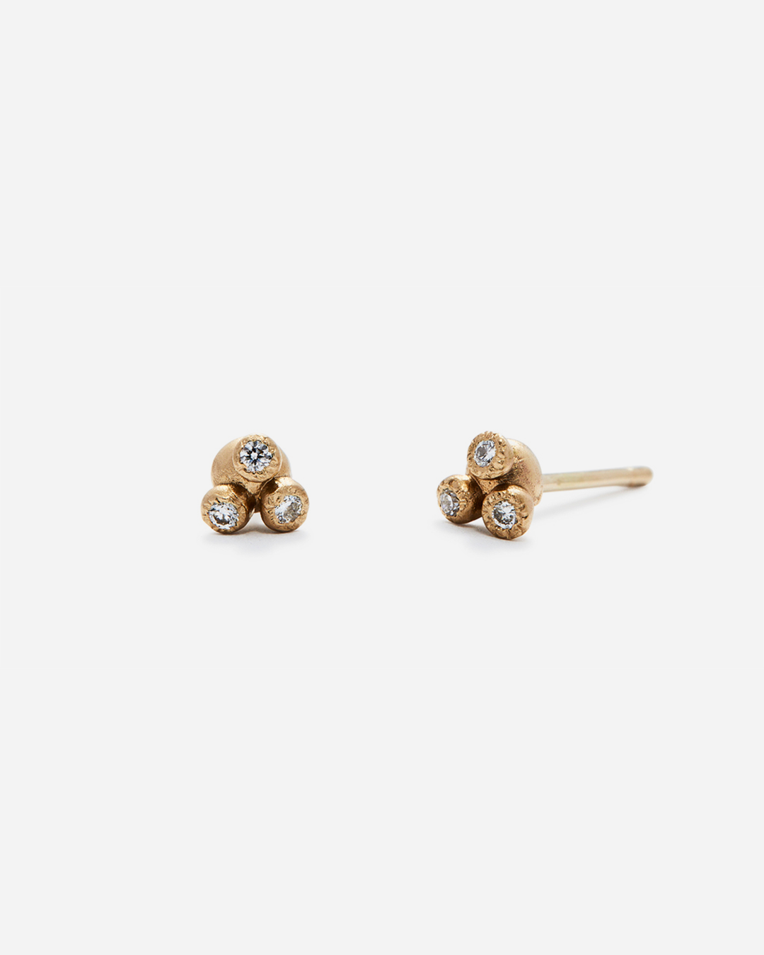 Melee 34B / Diamond Studs By Hiroyo in Earrings Category