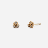 Melee 34B / Diamond Studs By Hiroyo in Earrings Category