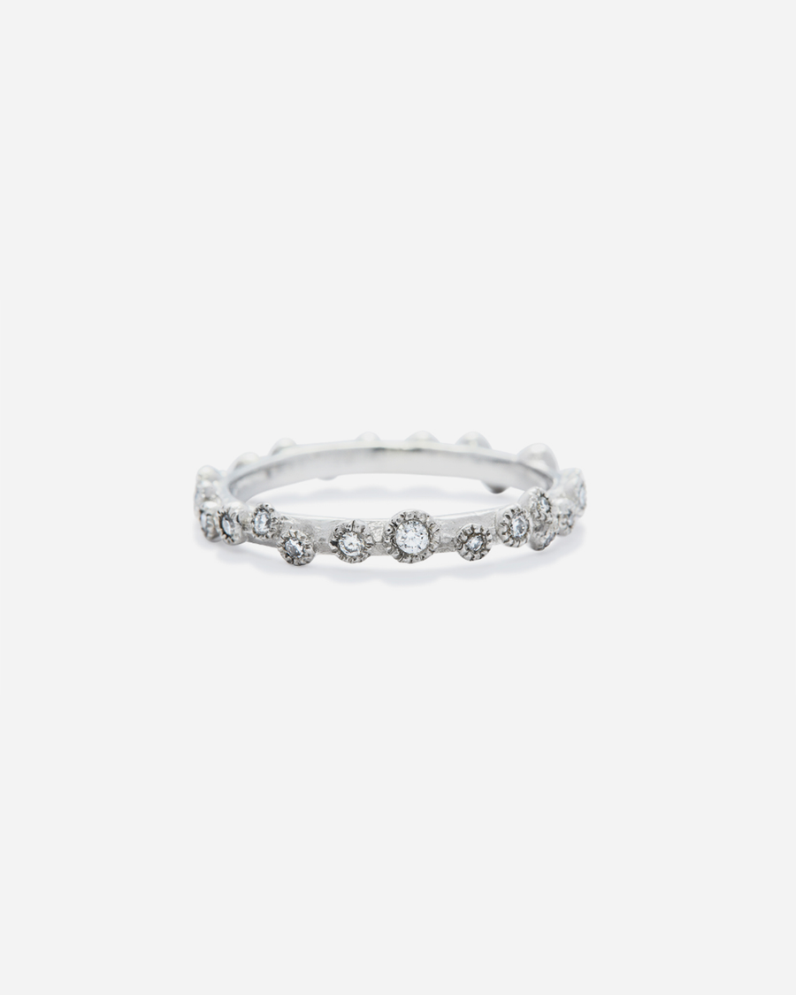 Melee 31 / White Diamond Ring By Hiroyo in rings Category