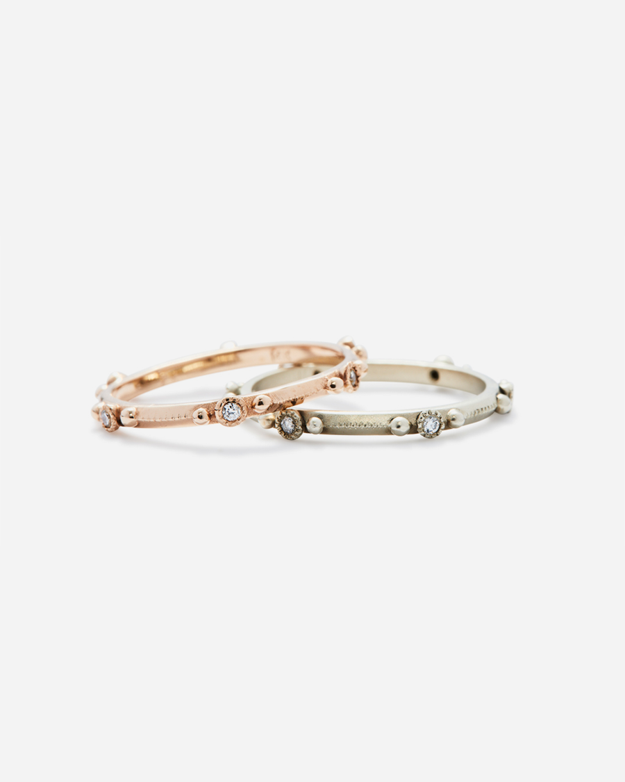 Melee 21 / White Diamonds By Hiroyo in rings Category