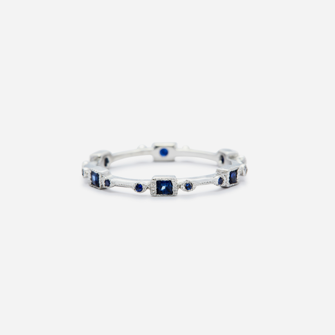 Melee 32 / Sapphires By Hiroyo in rings Category