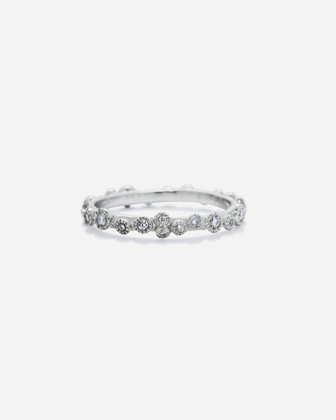Melee 31 / White Diamond Ring By Hiroyo
