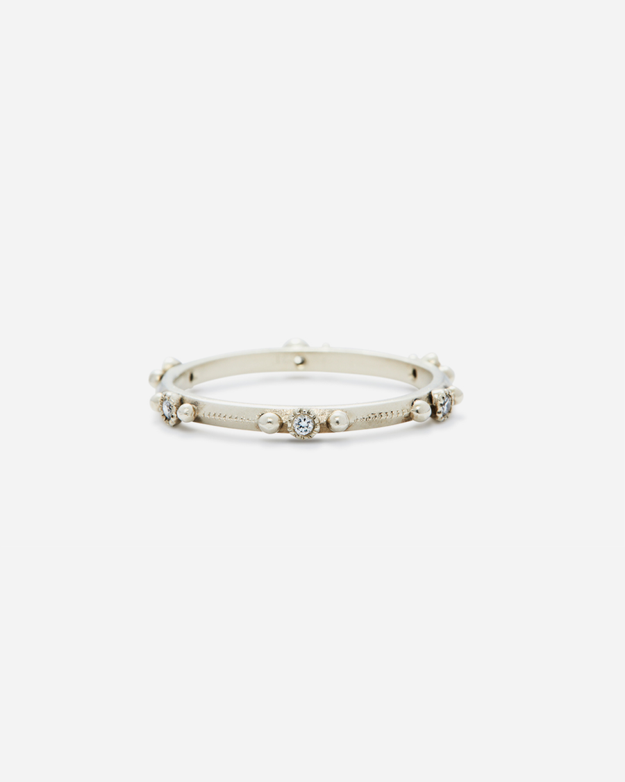 Melee 21 / White Diamonds By Hiroyo in rings Category