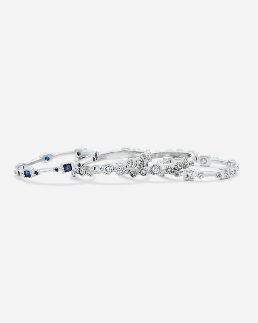 Melee 31 / White Diamond Ring By Hiroyo in rings Category