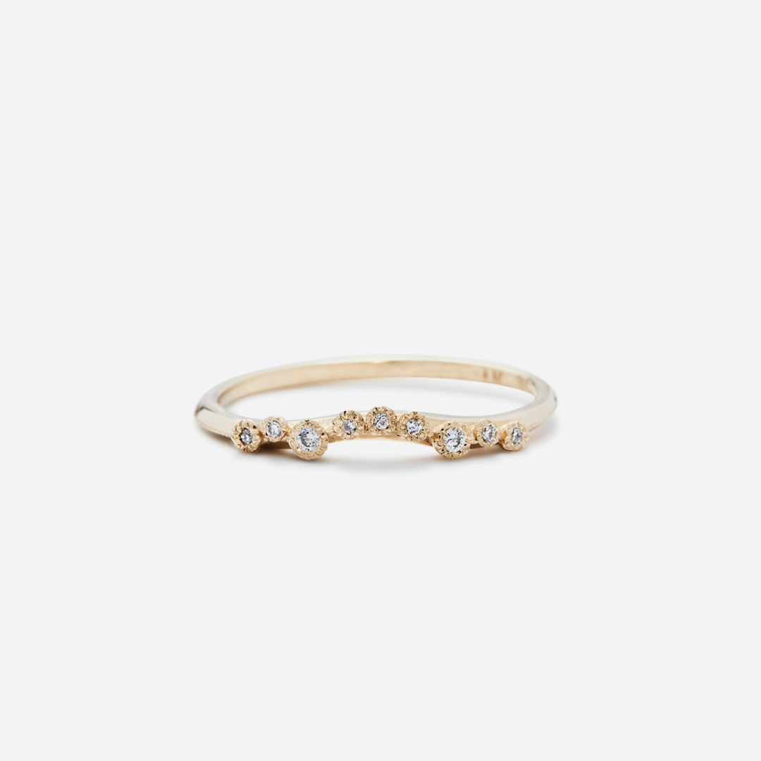 Melee 18 / White Diamonds By Hiroyo in rings Category