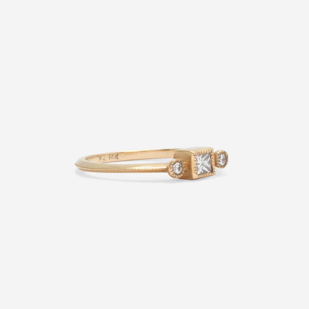 Melee 27 / White Diamonds By Hiroyo in rings Category