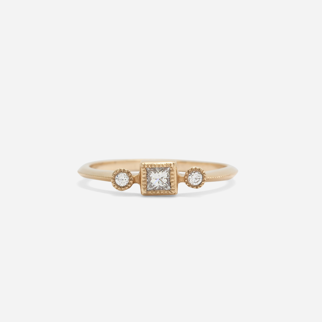 Melee 27 / White Diamonds By Hiroyo in rings Category