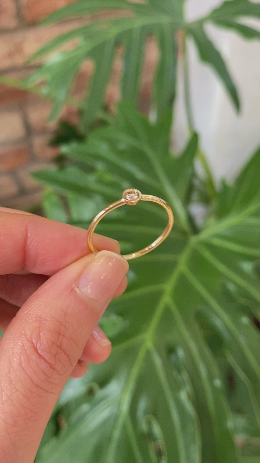 Champagne Diamond / Ring