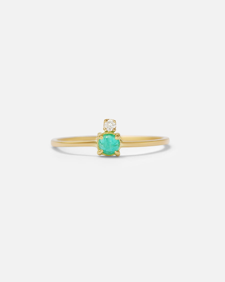 Emerald Cabochon / Ring By Akiko in rings Category