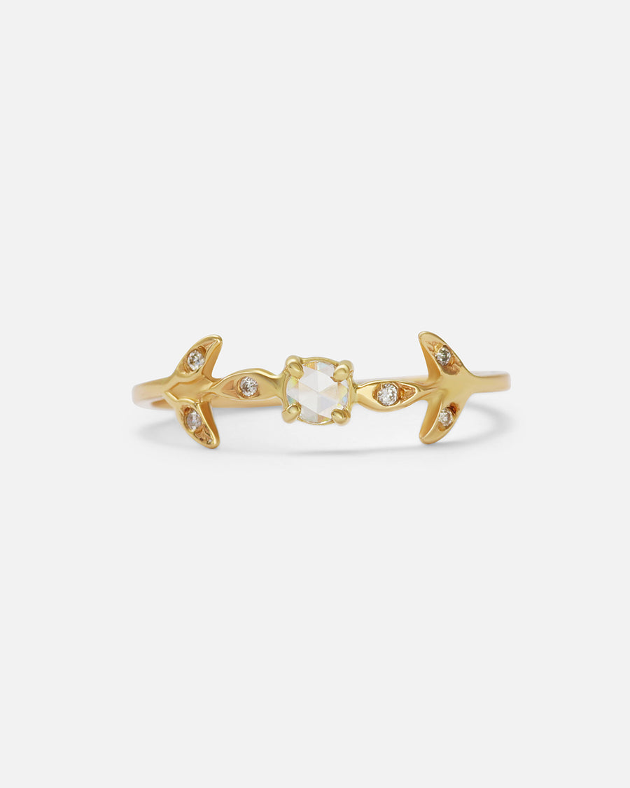 Rose Cut Diamond / Ring By Akiko in rings Category