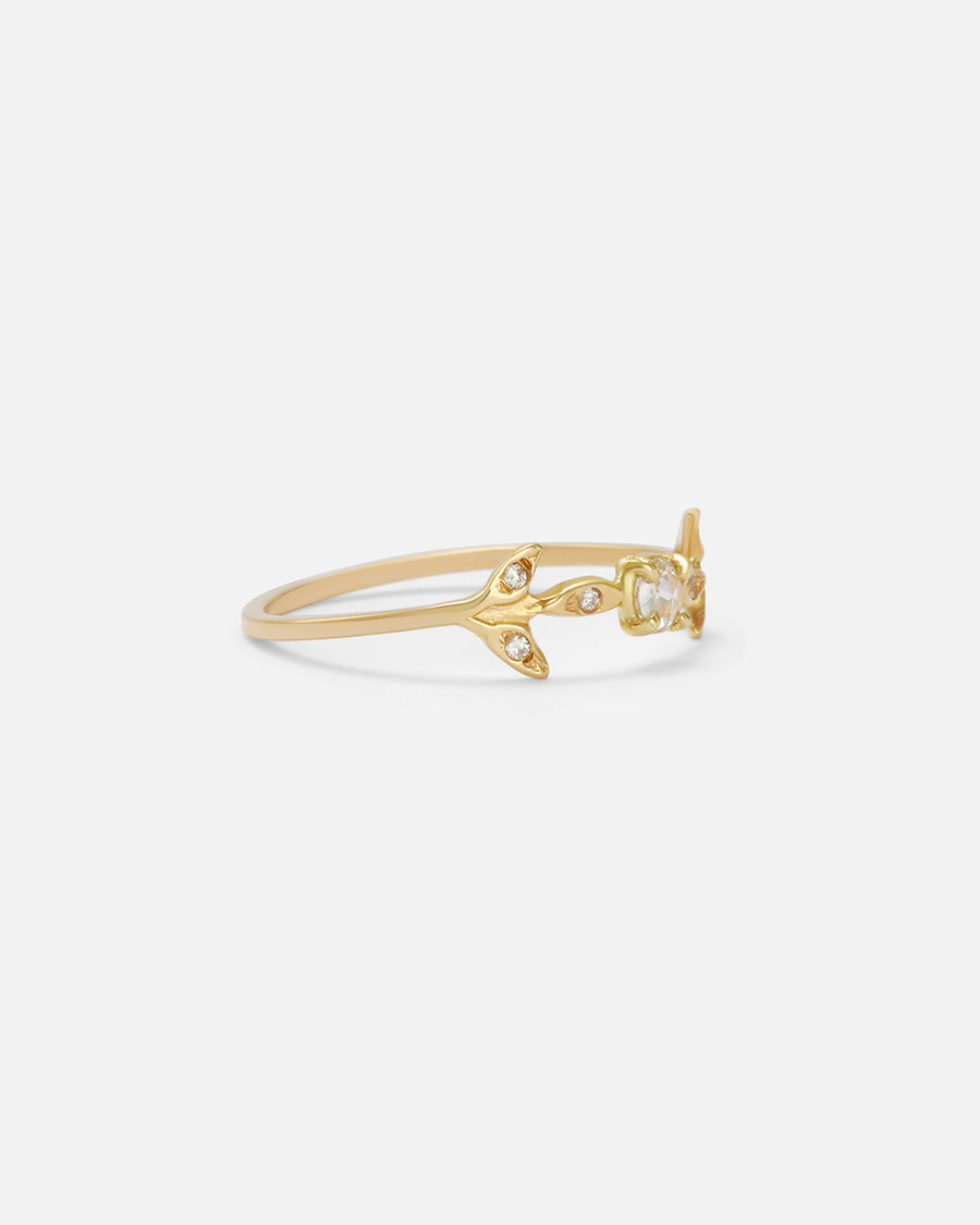 Rose Cut Diamond / Ring By Akiko in rings Category