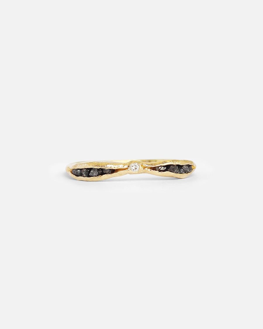 Fancy Grey & Black Diamond / Ring By Ariko in rings Category