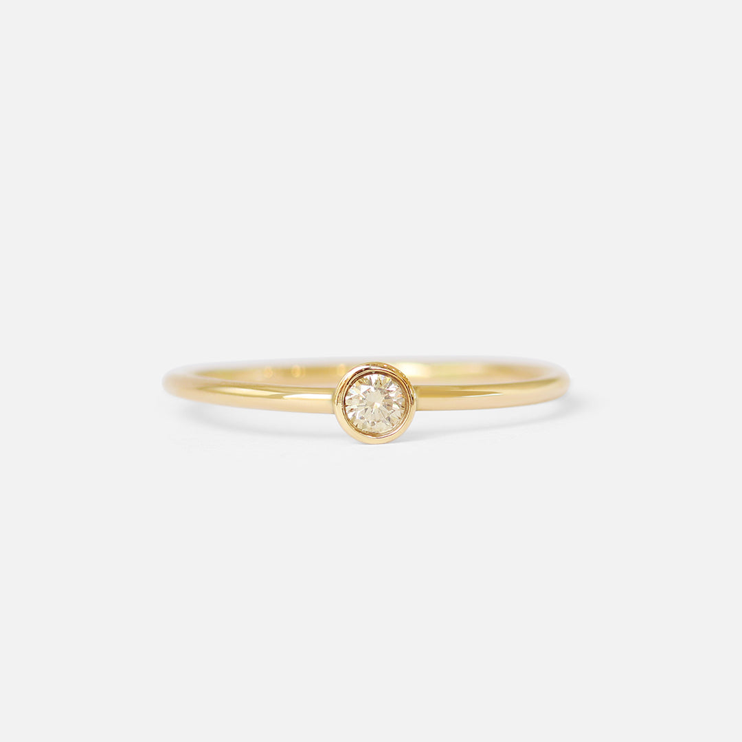 Champagne Diamond / Ring By Akiko in rings Category
