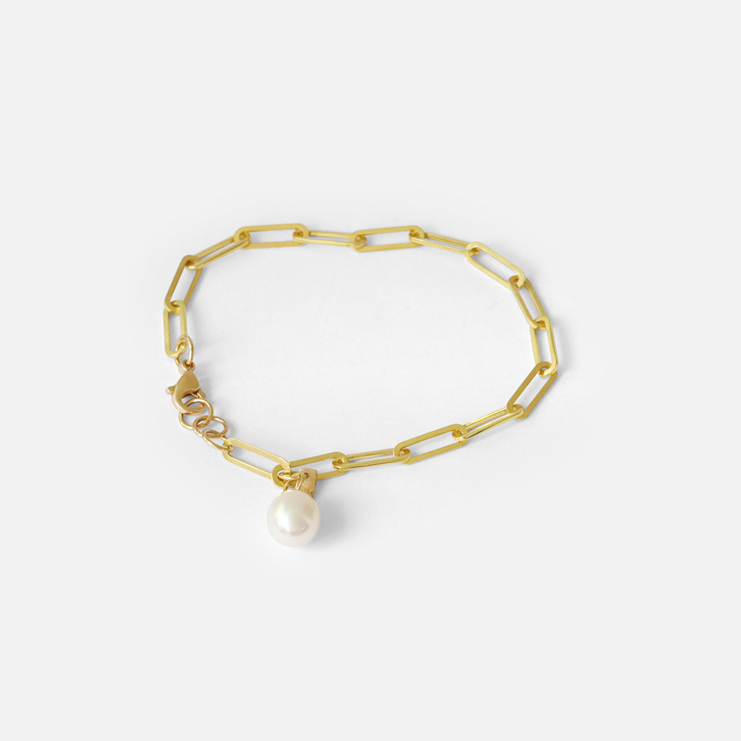 Paper Clip Bracelet By Akiko in bracelets Category