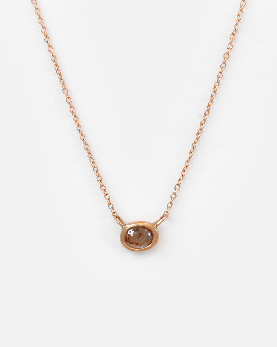Rose Cut Red Diamond / Pendant By Akiko in pendants Category
