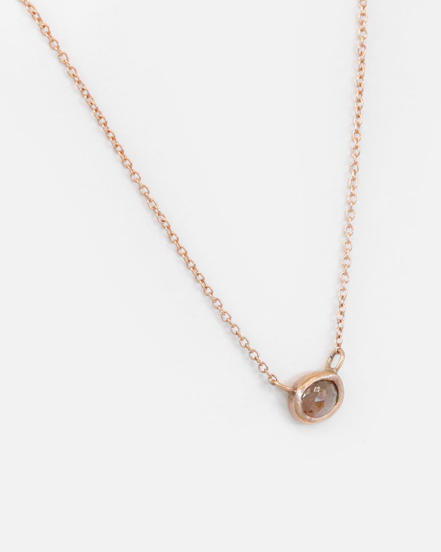 Rose Cut Red Diamond / Pendant By Akiko in pendants Category