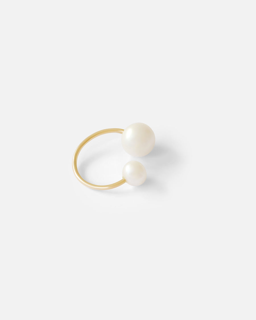 Pearl Ear Cuff By Akiko in earrings Category