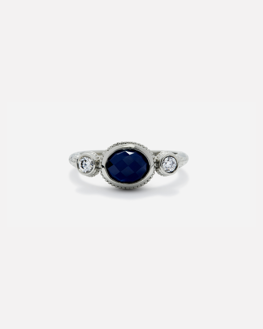 Alex Ring / Sapphire + Diamonds By fitzgerald jewelry in ENGAGEMENT Category