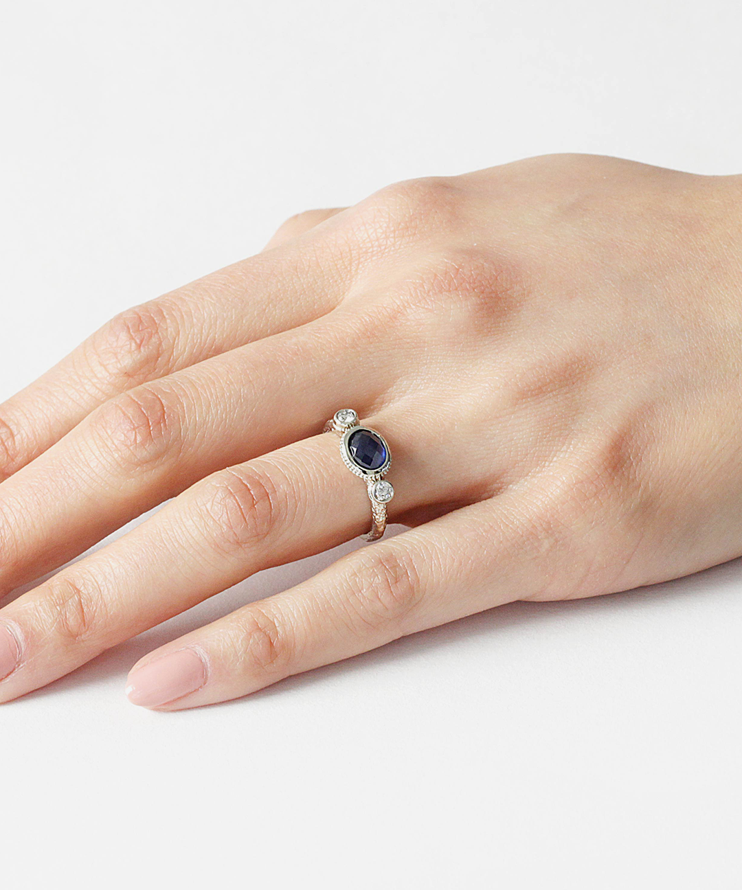 Alex Ring / Sapphire + Diamonds By fitzgerald jewelry