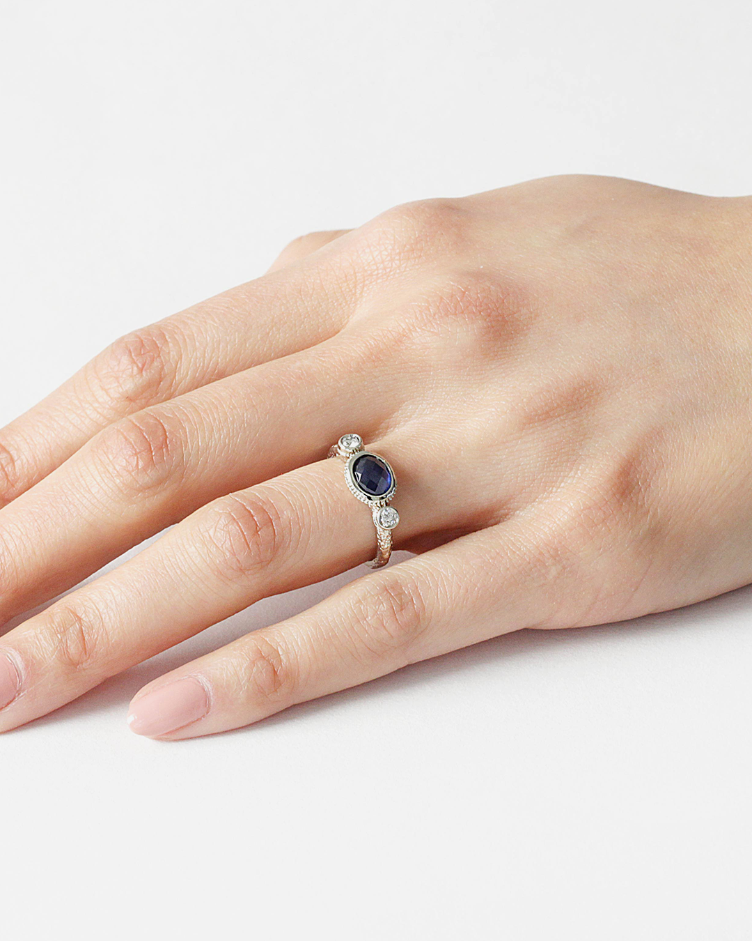 Alex Ring / Sapphire + Diamonds By fitzgerald jewelry in Engagement Rings Category